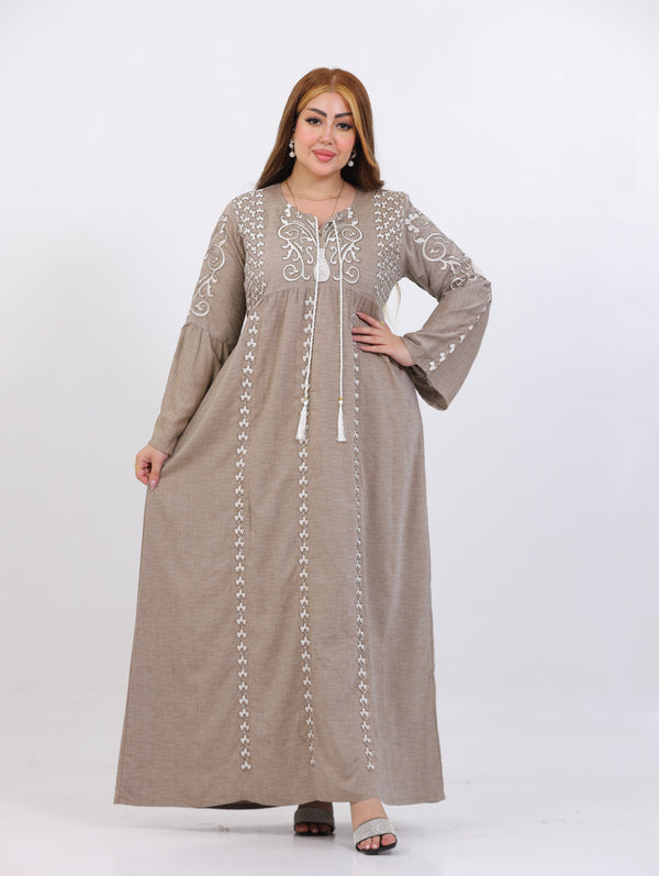 عبايه كتان تركي Cod-T148