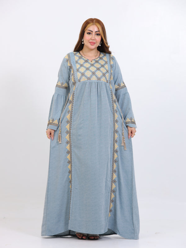عبايه كتان تركي Cod-T152