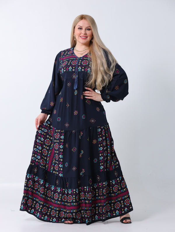 عباية فسكوز تركي Cod-Fr116