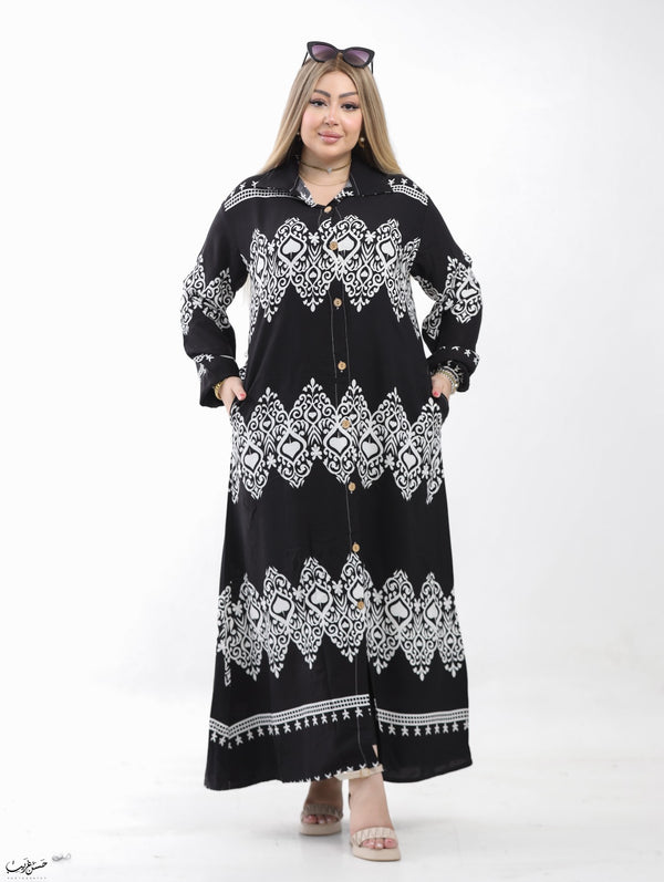 عباية فسكوز تركي Cod-F248