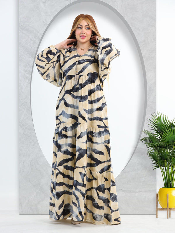 عباية فسكوز فراشة تركي Cod-FR107