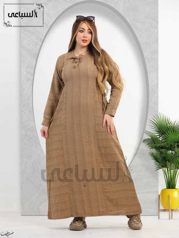 عباية كتان تركي Cod-T113