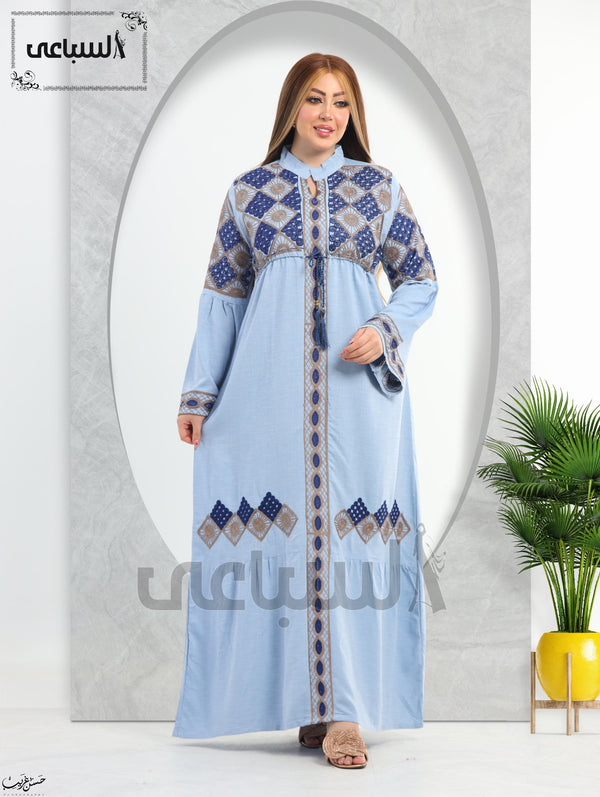 عباية كتان تركي Cod-T107