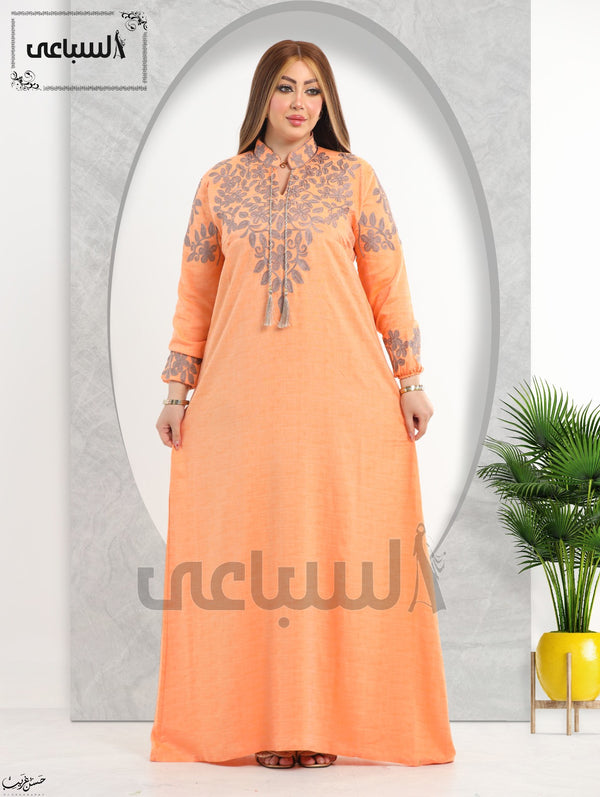 عباية كتان تركي Cod-T108