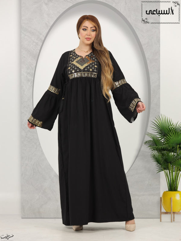 عباية قطن تركي Cod-K103